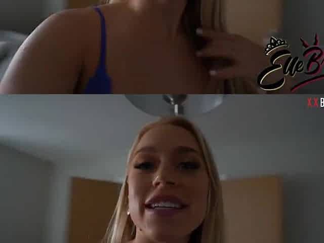 Elle blonde - Anal Creampie By The Deliveroo Driver - Blonde