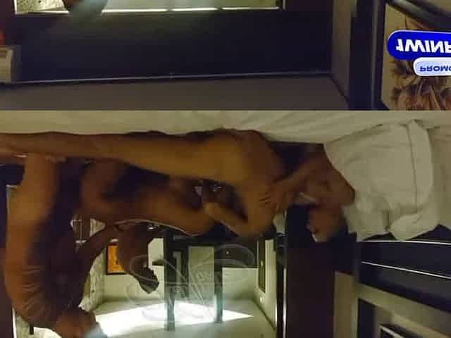 Amateur 3 way at motel all night - hottest XXX!
