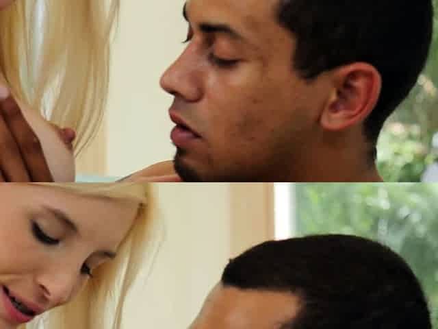 Blonde teen cheerleader nicole ray loves big cock