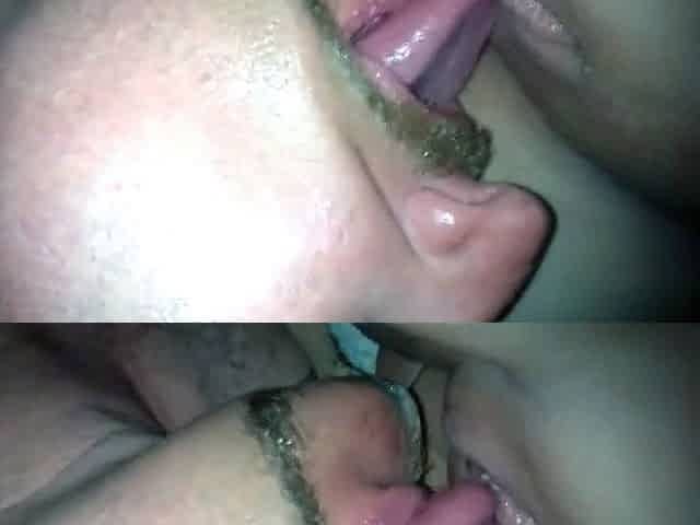Close-Up Webcam: Orgasmic Master Licks Pussy