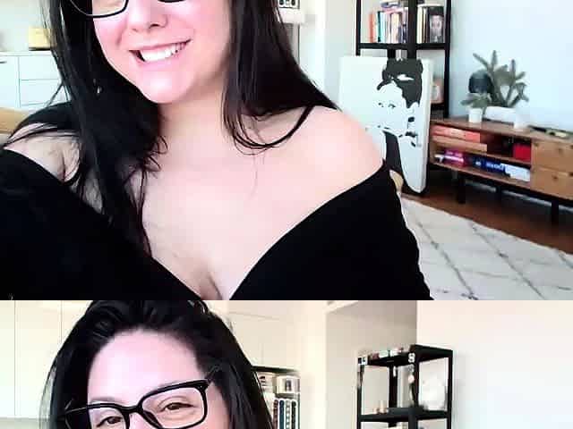 Great Big Boobs On Masturbating Redhead