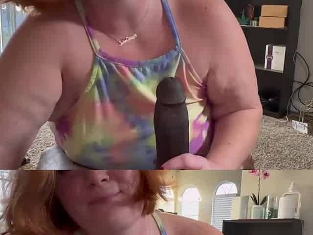 sloppy Fellatio from neighbour Julie Ginger