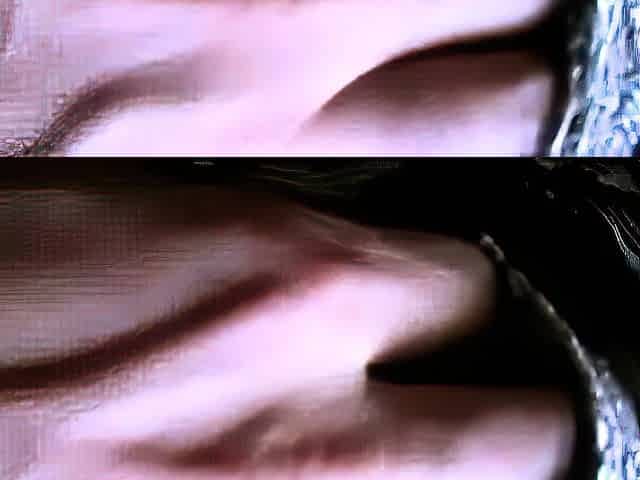 Tan stud gives a POV blowjob to his big cock