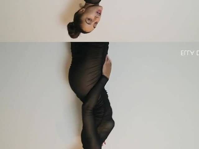 Ella Dearest teases in watch throughout ebony costume
