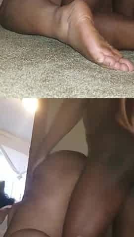 banging thick booty black vagina on the floor