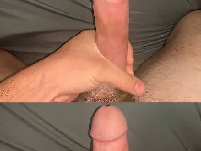 QUICK AND INTENSIVE MORNING WANK IN DAYBED! (8 INCH RAMROD) SOLO HUNK MASTURBATION MUSCLE DUDE