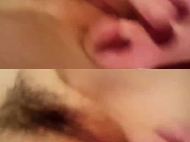 Korean Amateur Couple's Pillow Play