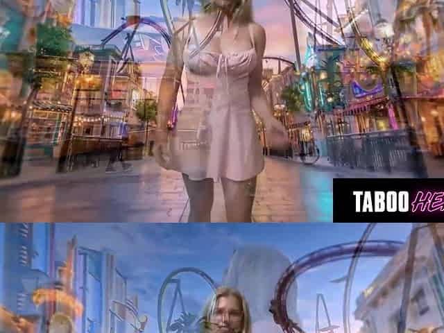 TABOO HEAT - Stepmom CORY FOLLOW Rides My Dong At Theme Park Vacation!