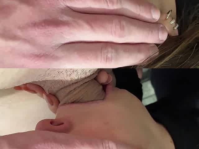 Getting sucked off in the shower by my 20yo girlfriend. POV