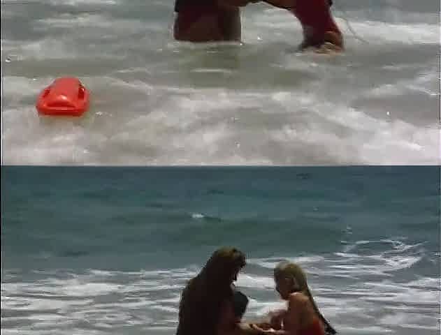 Hot golden-haired gal hardly screwed outdoor on a boat
