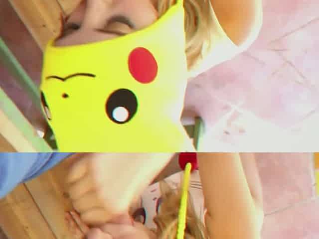 Blonde Anal And Facial Outside