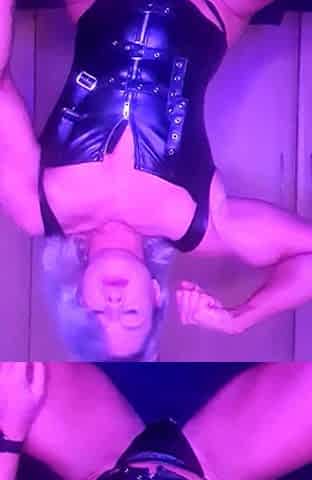 Amateur blondie solo anal masturbation