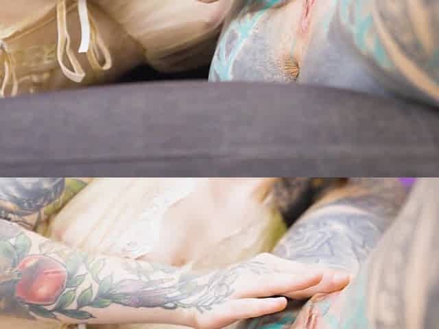 Shy Punk Cutie Teen Tries 1st Anal with Tattooed Gal Whore