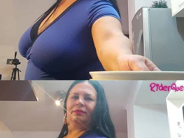 Stepmom BBW Latina Big Tits, Slow Motion Fans Only