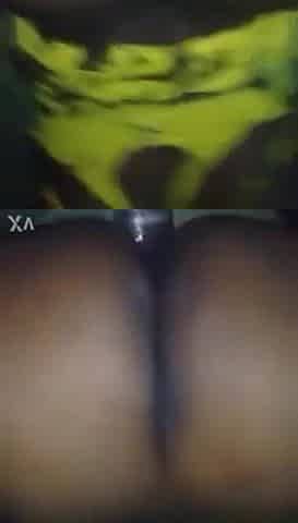 Aged Black With Overweight Booty Takes Backshots