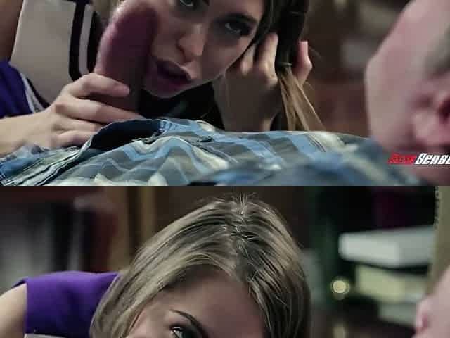 Cheerleader Stepdaughter Riley Reid Fucks Stepdaddy