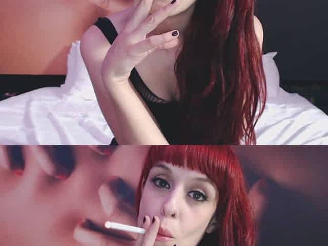 Redhead Smoking Fetish