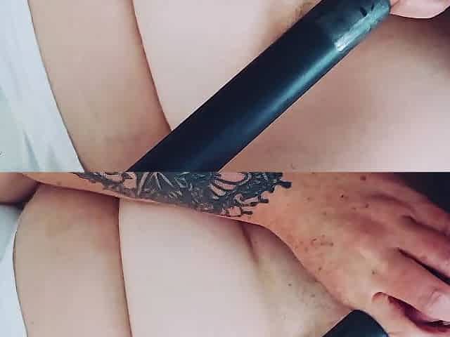 vacuuming my dick