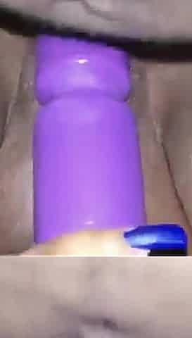 BBC Anal Pounding Stimulating My Clit with Electric Wand