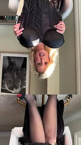 Blonde babe scarlet solo webcam
