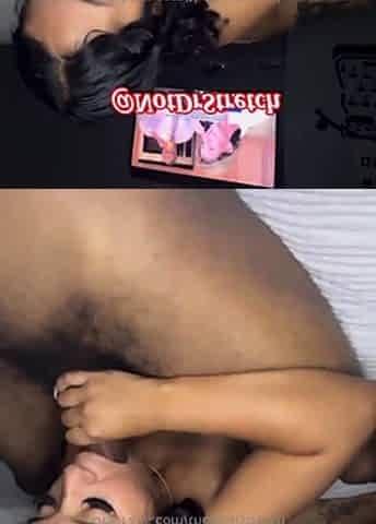 Perky amateur rides and sucks black dick pov style