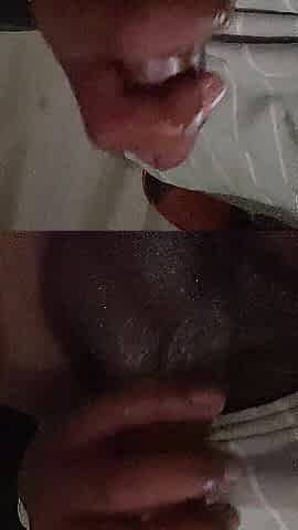 Oiled Up BBC Cumming For U