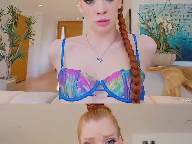 Skinny Redhead Erin Everheart Gets Bbc Anal Pov