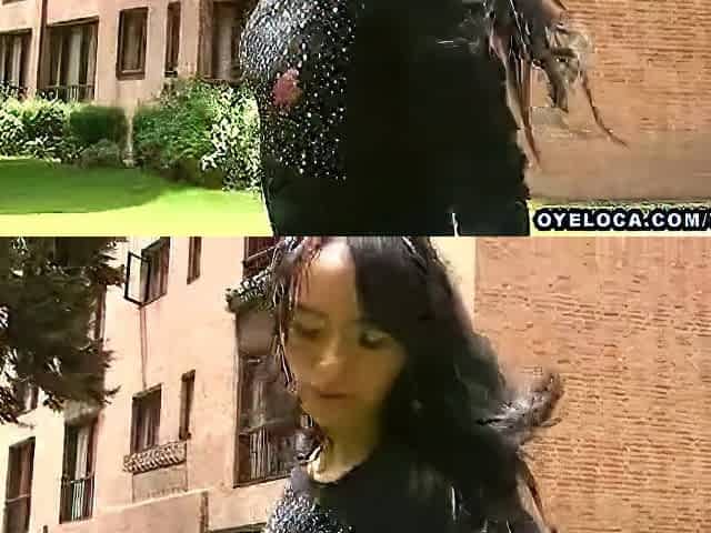 Tight latin chick gets busy with a dick