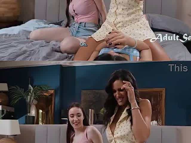 Tickling Turned Three-some - Hazel Moore, Penny Barber, Alona Bloom