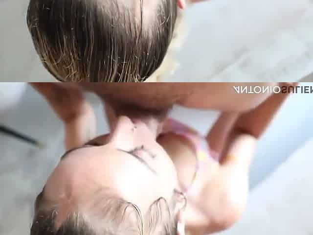Geisha Kyd And Antonio Suleiman - A Pretty 18 Years Whore Fucked And Spit On Hardcore