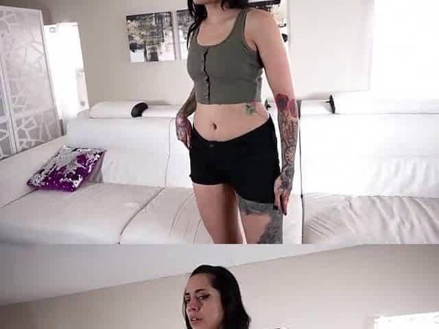 Goth Brunette hair Baddie Is Programmed to Show Off and Worship Her Hawt Soles!