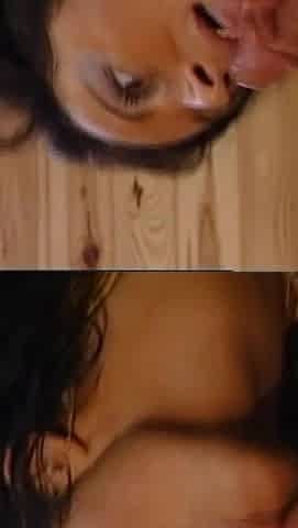 Brunette Horny MILF Have Sex with His Boyfriend on the Table