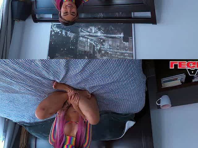 Hawt Oriental Honey Blows Her Landlord Giant Ramrod To Pay Her Rent!