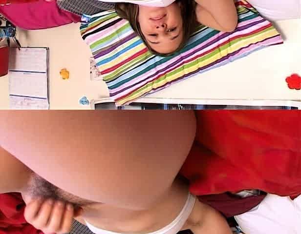 AMATEUR BRUNETTE TEEN NATURAL TIT CAUGHT MASTURBATINg CHEAT