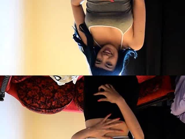 Brunette amateur homemade webcam ass