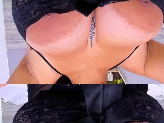Big boobs have solo masturbation