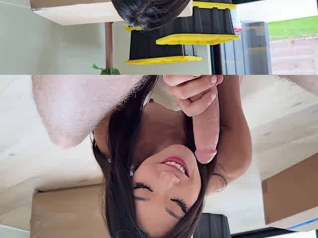 Cute Asian Lets Me Cum In All Three Holes - Lucy Mochi - Anal