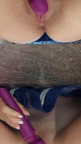 My Friends for My Wet Pussy Are a Vibrator and a Dildo