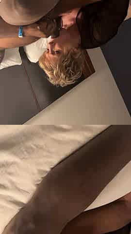 Wife at hotel room with a BBC guy she just met ,