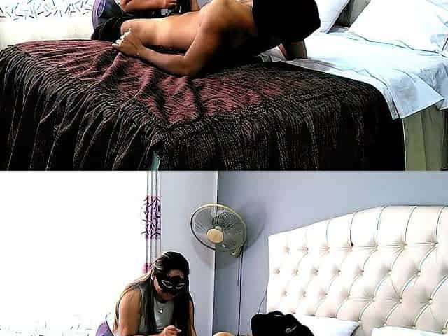 Esposa folla con bull y la hace gemir frente a su marido / Amateur Hotwife