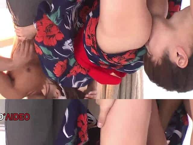 Kaori Pleasures Two Men with Passionate Skills