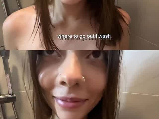 My stepsister wouldn't let me take a shower.