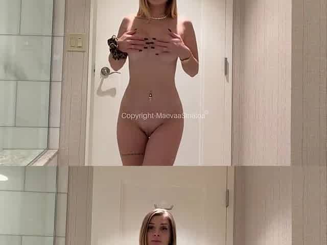 This babe gets banged in the shower during the time that her boyfriend is at work