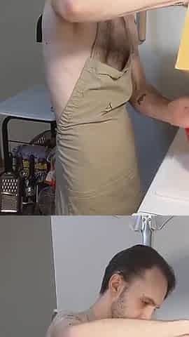 Cum cooked breast milk soggy waffle