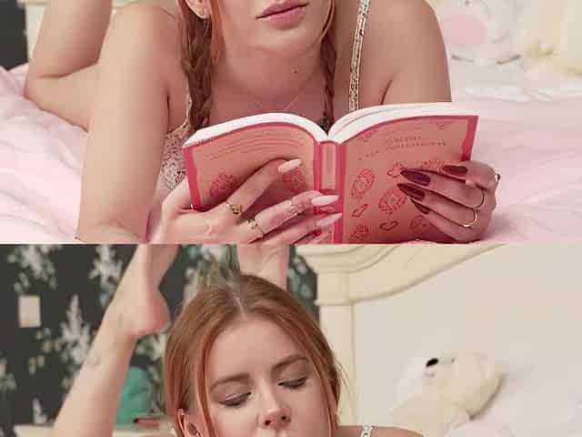 Home POV! I Didn't Know That babe Was So Well-Read. 4K HD Craving in Detail