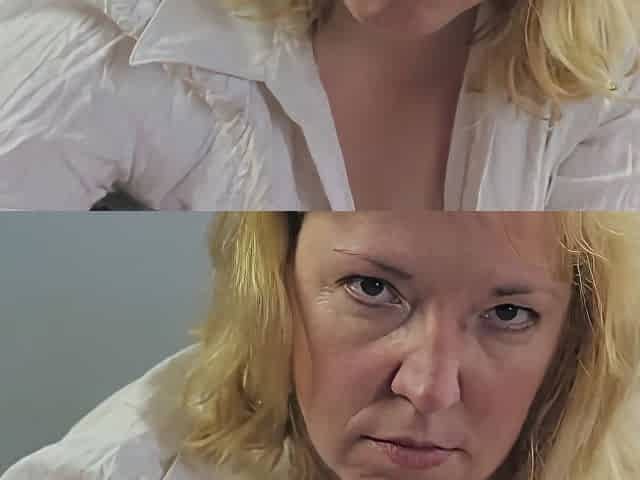 Jane M. In Horny Blonde Mama Sucking Cock