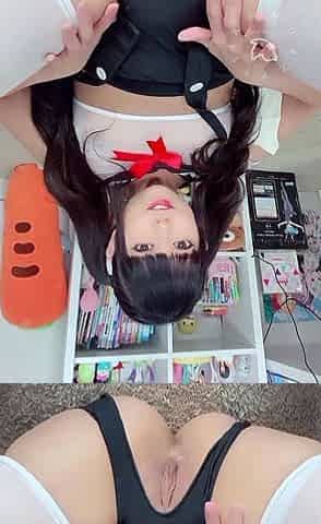 Amateur Asian Webcam Strip Masturbation