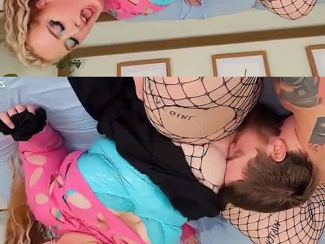 Gwen Adora - Bbw Stepsister Blackmails Me And Makes Me Breed Her