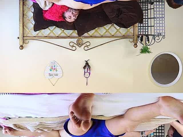 Physical therapy turns into Anal Creampie Cum Drinking Fallon West