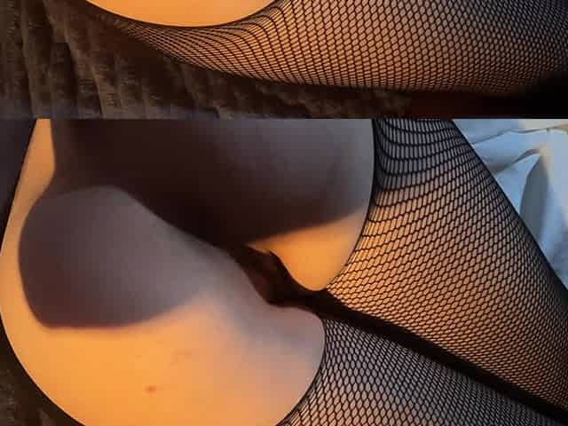 My Stepsister Was Lying in Sexy Stockings and I Couldn't Resist....
